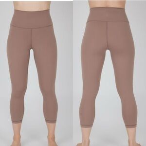 Yogalicious Lux Everyday High Waist Yoga Athletic Capri Leggings Womens Size XL